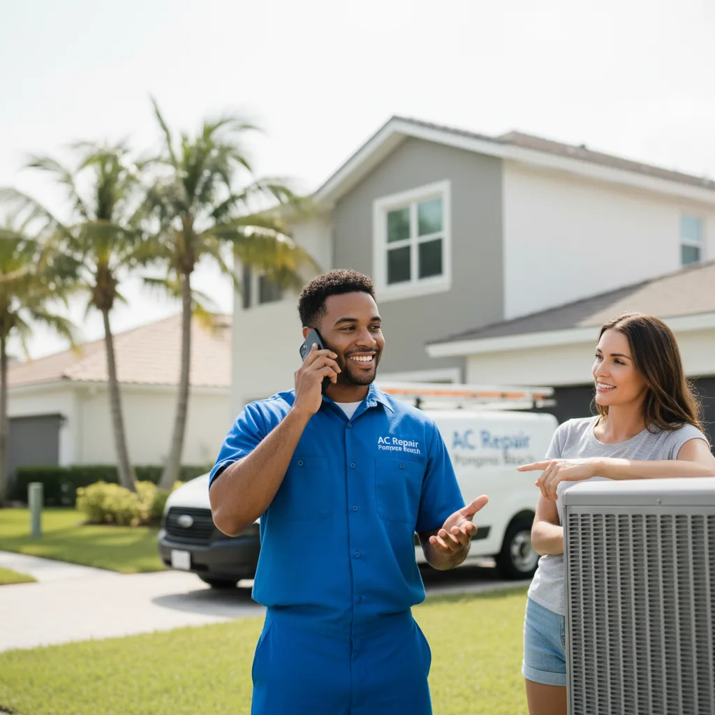 AC Repair Pompano Beach customer support in Deale
